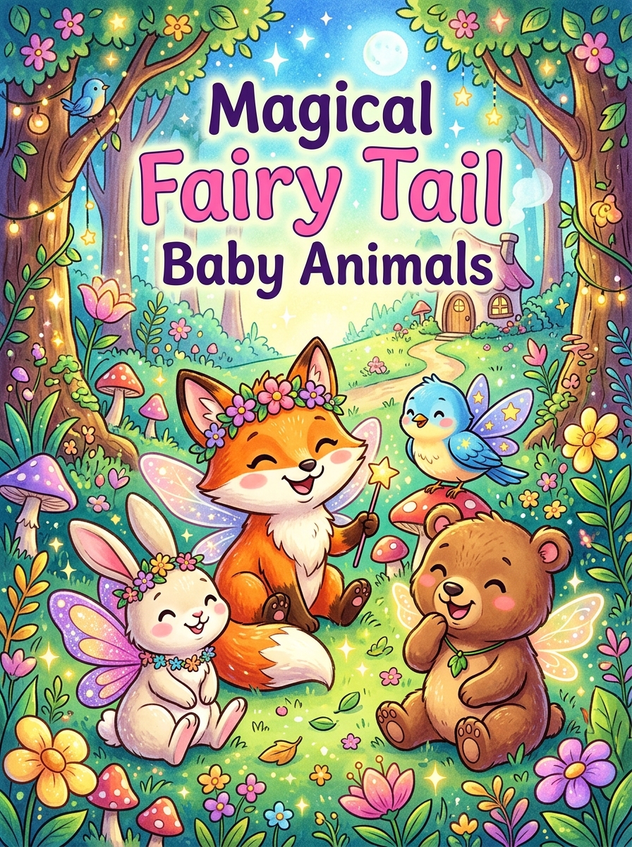 Magical Fairy Tail Baby Animals